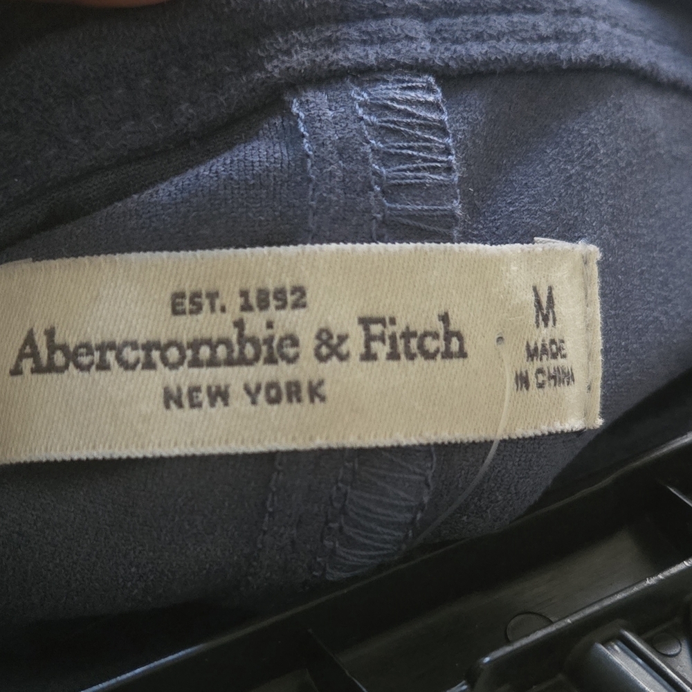 Abercrombie & Fitch Navy A-Line Skirt - Picture 4 of 8